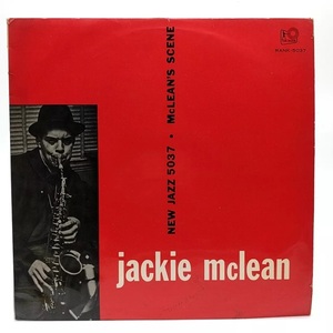 LP　ペラ　Jackie McLean/McLean's Scene/TOP RANK RANK-5037