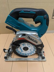 makita マキタ 125㎜ 18V 充電式マルノコ HS474D 本体のみ　中古品　 鮫肌チップソー付　中古品