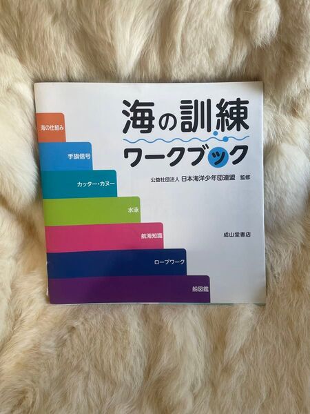 (B22)海の訓練ワークブック 海の仕組み/手旗信号/カッター・カヌー/水泳/航海知識/ロープワーク/船図鑑 日本海洋少年団連盟