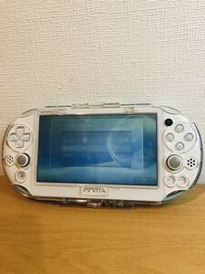 ◯SONY ソニー PlayStation Vita PSVITA PCH-2000 本体 ブルー/ホワイト 初期化/通電確認済み