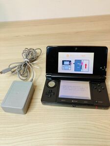 ◯ Nintendo ニンテンドー3DS 本体 CTR-001 任天堂 ゲーム機 初期化/通電確認済み
