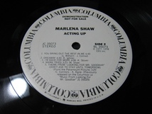 【LP】 MARLENA SHAW / ●白プロモ● ACTING UP US盤 マリーナ・ショウ アクティング・アップ_画像8