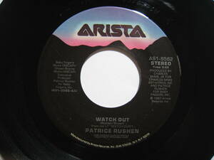 【7”】 PATRICE RUSHEN / WATCH OUT US盤 パトリース・ラッシェン ウォッチ・アウト