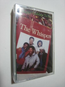 【カセットテープ】★新品未開封★ THE WHISPERS / HAPPY HOLIDAYS TO YOU US版 ウィスパーズ ハッピー・ホリデイ クリスマス