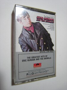 【カセットテープ】 ERIC BURDON AND THE ANIMALS / THE GREATEST HITS US版 エリック・バードン＆ジ・アニマルズ