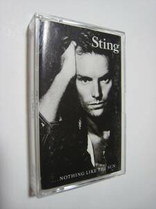 【カセットテープ】 STING / NOTHING LIKE THE SUN US版 スティング ナッシング・ライク・ザ・サン