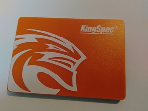 ■ SSD ■ 256GB （6363時間）　深セン KingSpec 金勝電子科技　ツートンカラー　正常判定　送料無料