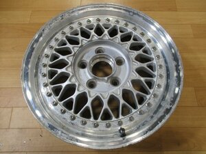 BBS RS RS137 3ピース ホイール 1本 5H-114.3 16インチ 7J+45 クラウン マーク2 チェイサー クレスタ ヴォクシー エスティマ アルテッツァ