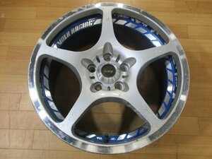 RAYS ボルクレーシング VOLK RACING チャレンジ 鍛造 FORGED ホイール 1本 5H-114.3 18インチ 9J+45 スープラ チェイサー FD RX-7 WRX STi