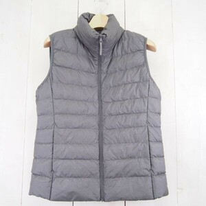 ユニクロ UNIQLO ウルトラライトダウンベスト*レディース(M)グレー/211-173349/957