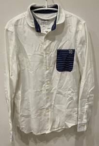  Arnold Palmer * long sleeve shirt * white * size 3