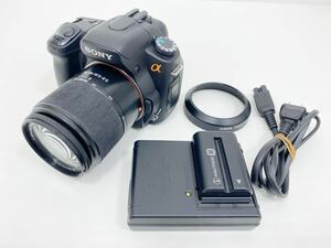 ☆SONY ソニー α 350 DSLR-A350 DT 3.5-5.6/18-70mm デジタル一眼レフカメラ シャッターOK♯606