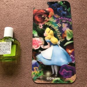 即決 送料無料 新品 iphone7 iphone8 Disney 3Dデザインカードジャケット アリス