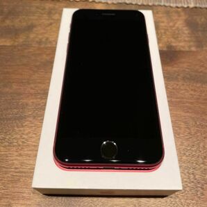 美品 残量84％ iPhone SE 第2世代 (SE2) レッド 64GB SIMフリー 本体 RED