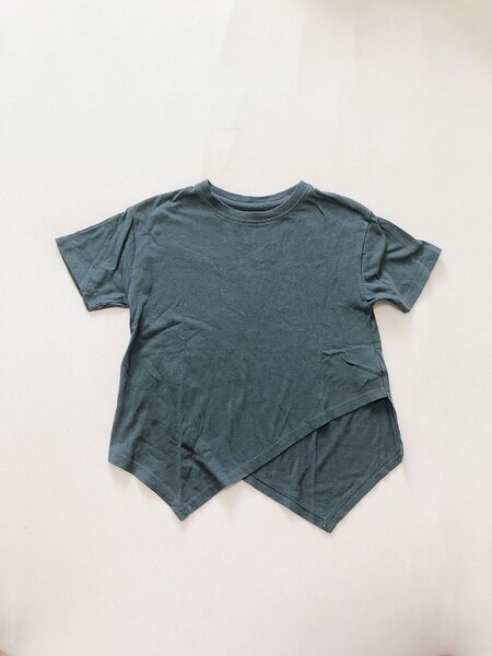 チャオパニックティピー アシンメトリーカットソー 半袖 Tシャツ