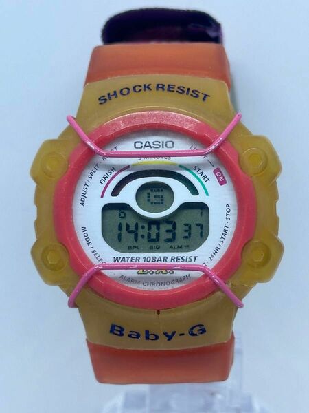 CASIO BABY-G BG-110 カシオ ベビーG 稼働品 クォーツ デジタル 