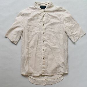 ripvanwinkle linen layered shirt size3
