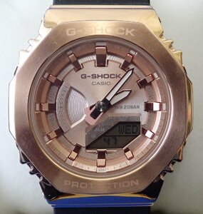◎未使用　CASIO　カシオ　G-SHOCK　アナデジ　腕時計　GM-S2100PG-1A4JF　レディースウォッチ　ピンクゴールド　ジーショック　BABY-G