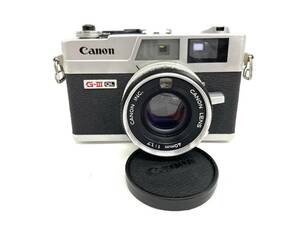 D6897*2　シャッターOK　Canon　キャノン　Canonet　QL17　G-Ⅲ　40㎜　1:1.7　レンジファインダー　フィルムカメラ