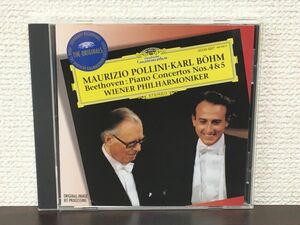 ベートーヴェン：ピアノ協奏曲第4番、第5番「皇帝」／ マウリツィオ・ポリーニ　カール・ベーム／オリジナルLPレーベル【CD】