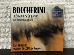 BOCCHERINI Int&#233;grale Des Quintettes Pour Fl&#251;te Et Cordes Opus 55　ボッケリーニ フルート五重奏曲集 【未開封品/CD】