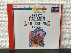 ジョルジュ・ビゼー：Carmen Suite「カルメン組曲」、 L’Arlesienne Suites「アルルの女」／フィルハーモニア管弦楽団【CD】