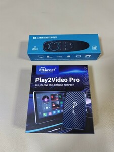 ottocast play2Video Pro&AIR Remote mouse number minute use . beautiful goods 