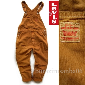 L size * unused regular price 13,200 jpy Levi's Levi's Vintage Classic overall overall easy Brown ga- men to large 