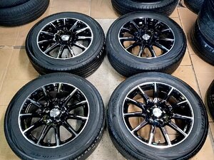 新品ホイール/中古タイヤセット★ラストラーダイオタ★RV02★215/60R17★50エスティマ/C-HR/カローラクロス等　4本セット