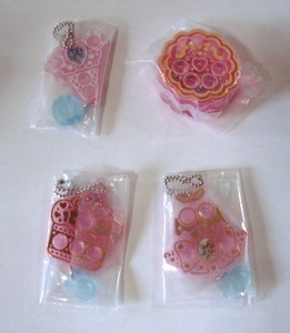  gashapon Kirakira * Precure * a la mode * Precure Kirakira deco la* pink 4 kind unopened goods 