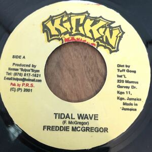 送料無料★レア 大ヒット Cuss Cuss Riddim!! TIDAL WAVE / FREDDIE McGREGOR★