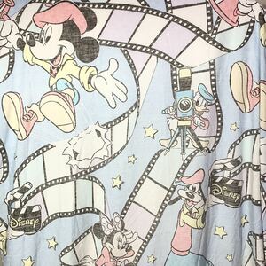 # редкость рисунок Vintage Canada производства Disney Disney Mickey фотосъемка рисунок Flat модель bed простыня б/у одежда ткань переделка ткань герой #