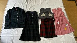... child clothes Familia 140~145 size 5 point together 1 jpy ~ there is no final result 