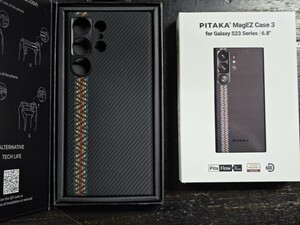 PITAKAケース MagEZ Case 3 Samsung Galaxy S23 ULTRA / 600Dラプソディ 未使用品　送料無料 匿名配送