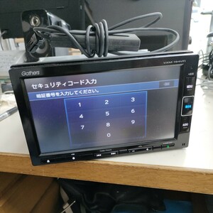  ホンダ純正OP ギャザーズ Gathers 2018年製 メモリーナビ VXM-194VFi CD DVD Bluetooth フルセグ 地デジ セキュリティロック品