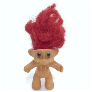 トロール 人形 レッド ヘア おもちゃ 玩具 TOY HOBBY コレクション アンティーク レトロ オールド ビンテージ 小物 雑貨 TROLL DOLL D-2149