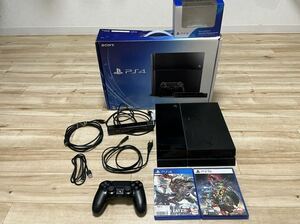 PS4 jet * black 500GB camera including edition CUH-1100AA01 soft. extra attaching 