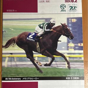レーシングプログラム 安田記念