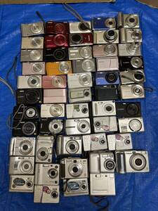 SONY NIKON etc. compact digital camera not yet cleaning not yet verification 54 pcs set sale junk treatment 