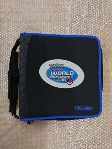 ポケモンカード ワールドチャンピオンシップ カードケース デッキ ９ポケ ファイル 公式 サプライ グッズ WORLD CHAMPIONSHIPS 2004