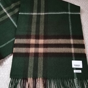 【未使用】BURBERRY　バーバリー　現行タグ　マフラー　ストール　スカーフ　ショール　カシミヤ100％　新品・未使用 送料無料