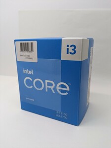 intel Core i3 13100 LGA1700 Intel 13 generation CPU i3-13100 3.4GHz 12MB