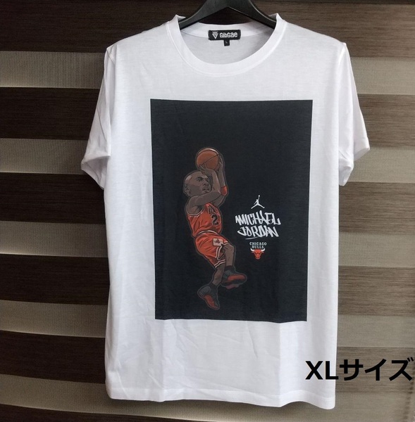 即決　新品　送料無料　シカゴブルス　ジョーダン　ジャンプマン　Tシャツ　XL　NBA　バスケ　ダンク　バスケットボール　特価