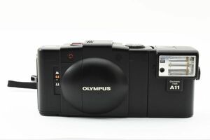 [美品] オリンパス OLYMPUS XA2 コンパクト 35mm フィルムカメラ with D.ZUIKO 35mm f/3.5 + A11 フラッシュ 2148484