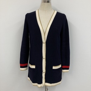 [230930]GUCCI Gucci LOVED cardigan navy tops lady's 