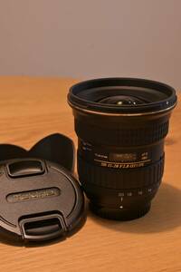 Tokina super wide-angle zoom lens AT-X 11-20 F2.8 PRO DX 11-20mm F2.8 Nikon F for with a hood .APS-C correspondence 