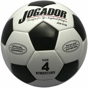 LEZAX サッカーボール 4号球 ホワイト×ブラック JDSB-6106