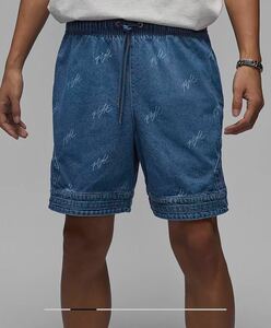 Nike Jordan Allover Print Men's Short Pants Denimナイキ ジョーダン オールオーバー プリント メンズ ショート パンツ デニム XXL