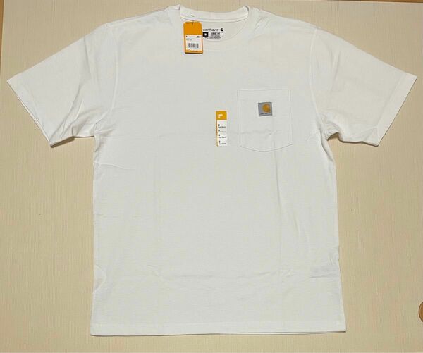 carhartt カーハート Tシャツ K87 白 Mサイズ　タグ付き