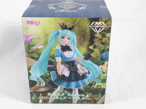 08/Y381* unopened * Hatsune Miku Princess AMP figure ~ Alice ver.~ * tight - prize 